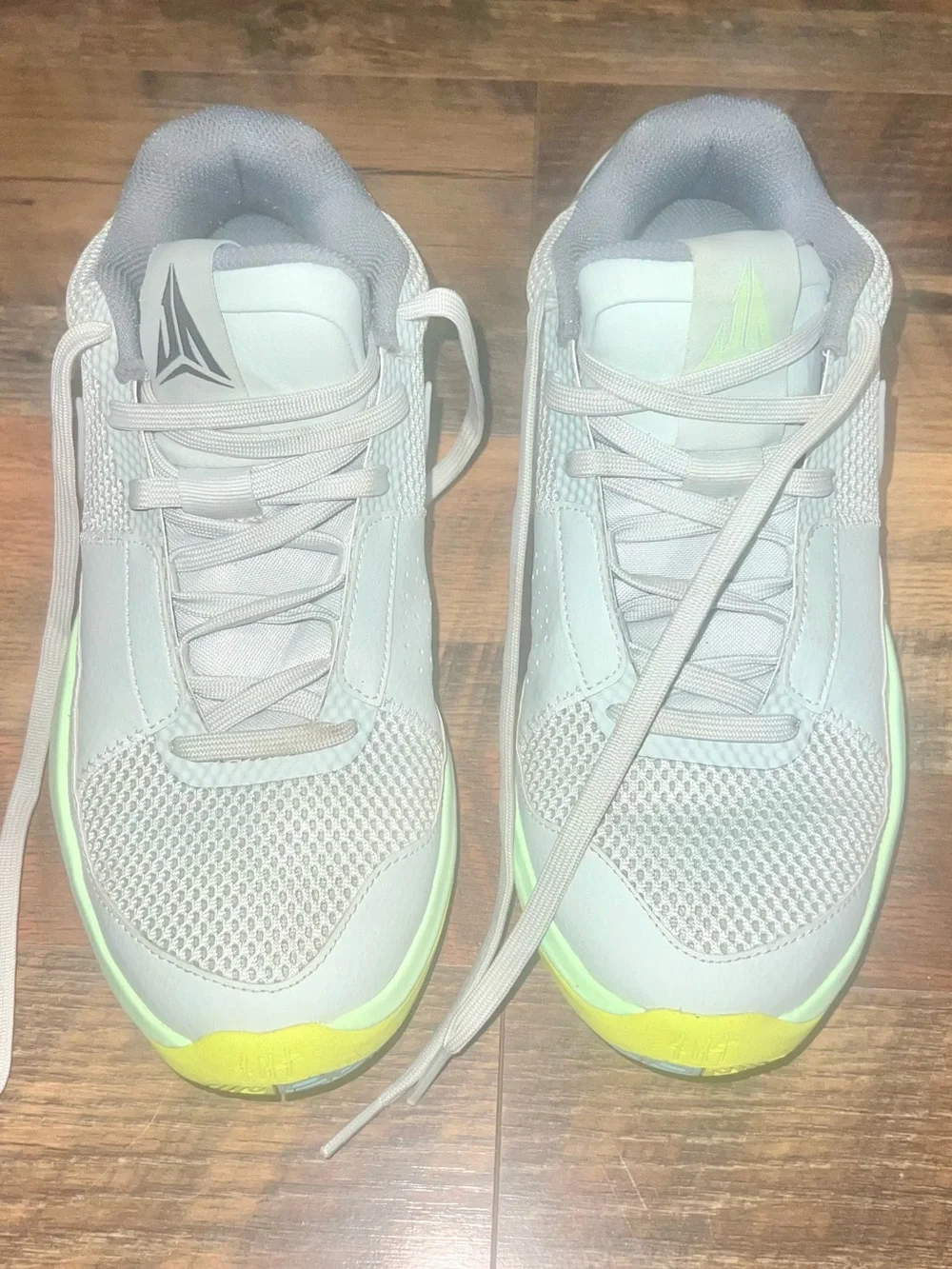 Nike Ja 1 Light Silver/Cyber sneaker size 8.5